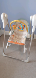 fisher price rainforest open top cradle swing argos